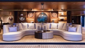 Luxusyacht Luna Designer-Sofa